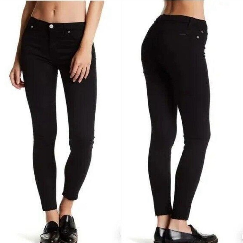 HUDSON BLACK NATATLIE MID RISE SKINNY ANKLE SIZE 26 NWOT $175